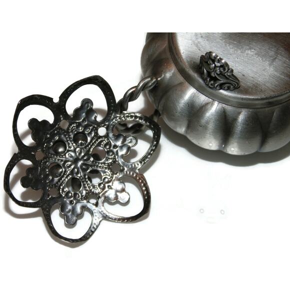 Vintage Estate 3.5" Decor Solid Sterling Silver Nut Bowl Salt Greek Souvenir - Picture 7 of 8